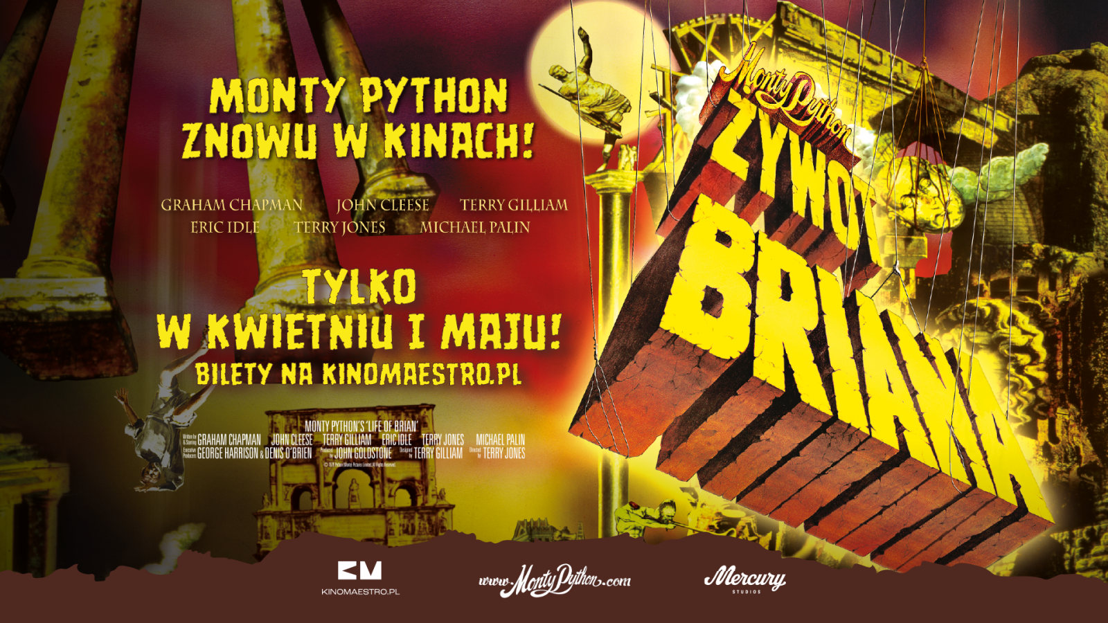 Żywot Briana według Monty Pythona w Kinie Kameralnym Cafe